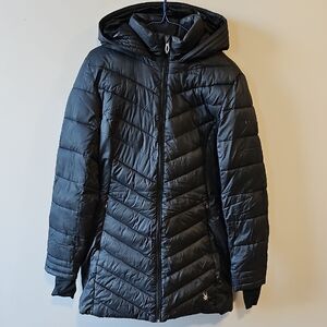 Spyder Medium Black Puffer